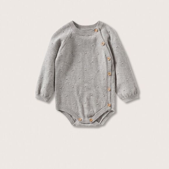 Mango Long-sleeved knitted body size 9_12 months - Picture 1 of 7